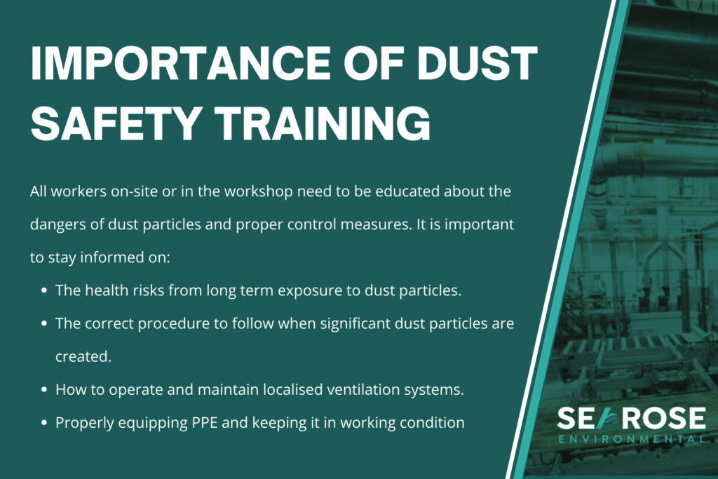 importance of dust safety training in avoiding the dangers of dust