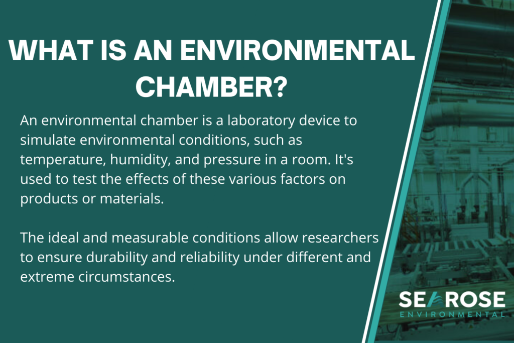 What is an environmental chamber Infographic
