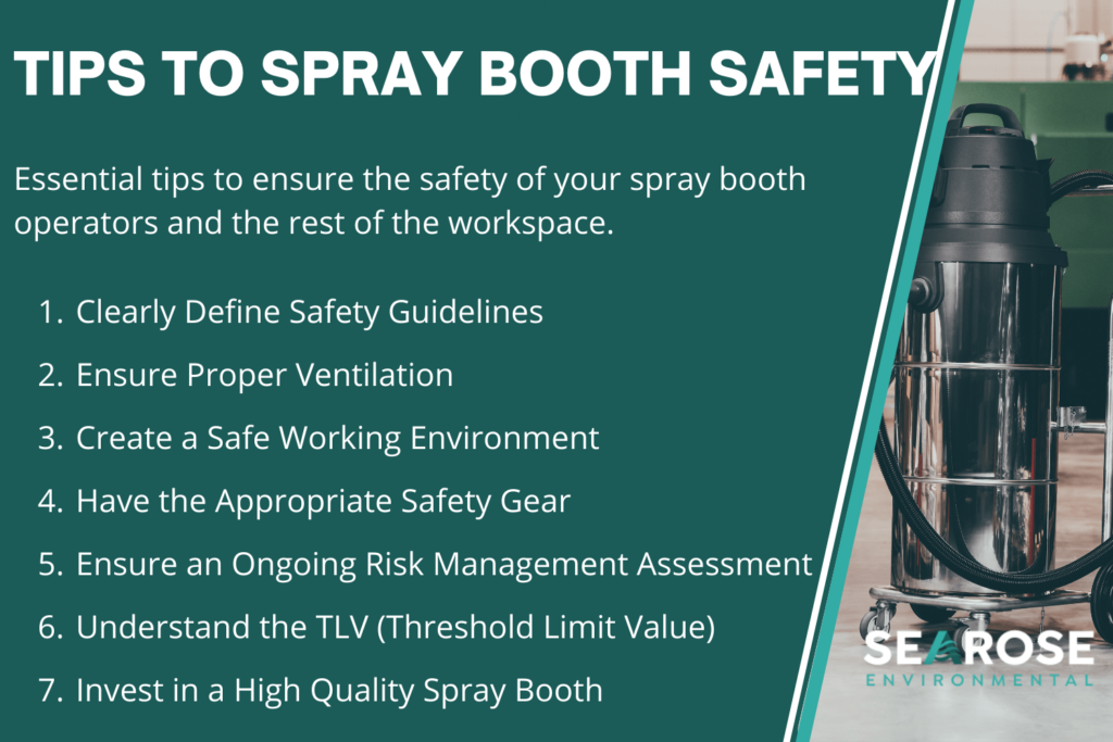 Tips to spray booth safety